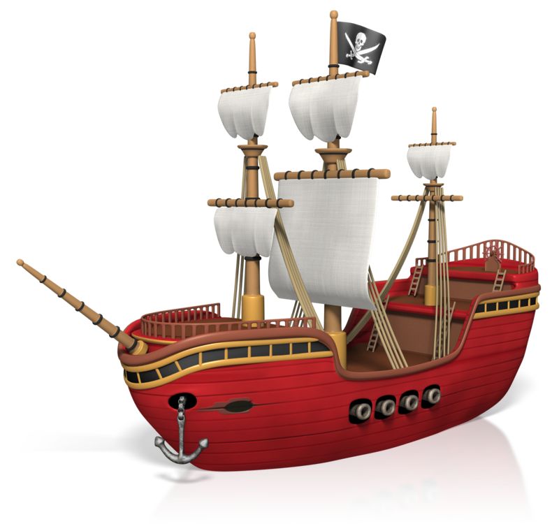 Pirate Ship | Great PowerPoint ClipArt for Presentations -  