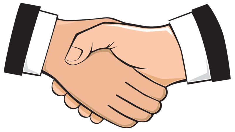 Handshake Illustration | Great PowerPoint ClipArt for Presentations -  
