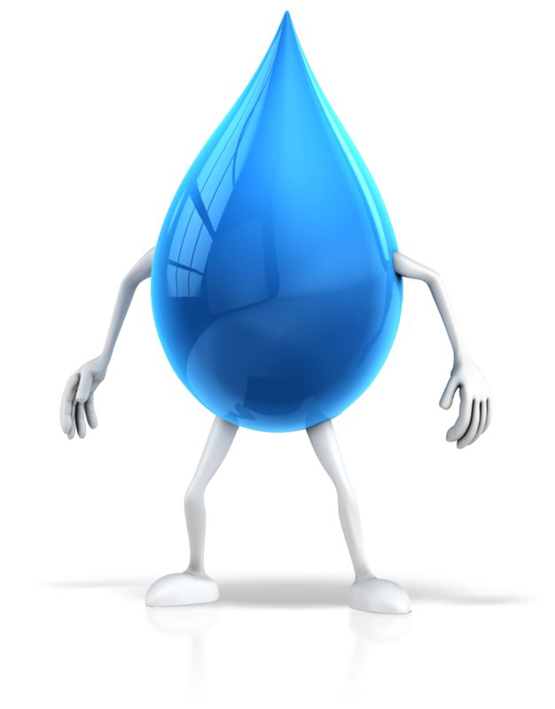 Water Drop Character | Great PowerPoint ClipArt for Presentations -  