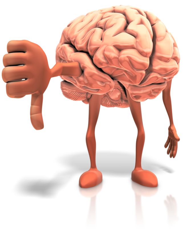 thinking brain clipart