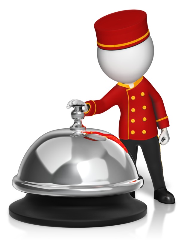 Call Bell Bellhop Ring | Great PowerPoint ClipArt for Presentations -  