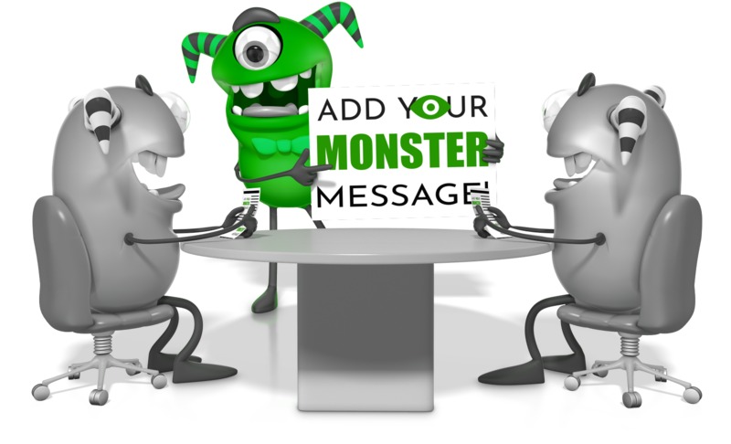 Monster Meeting | Great PowerPoint ClipArt for Presentations - Monster Meeting | Great PowerPoint ClipArt for Presentations -