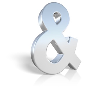 An ampersand PowerPoint punctuation ClipArt symbol graphic