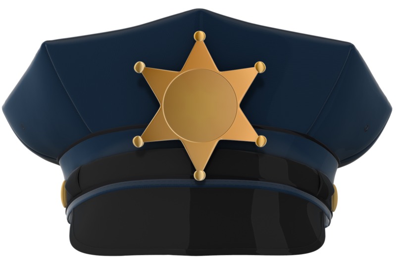 police officer hat clip art