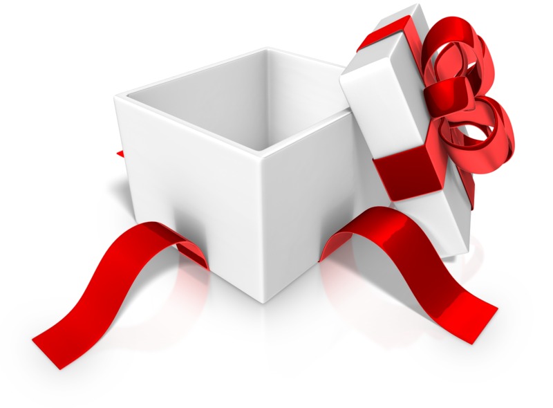Open Unwrapped Present Gift | Great PowerPoint ClipArt for ...