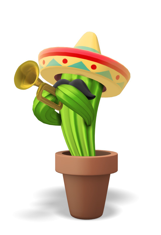 mexican cactus clipart