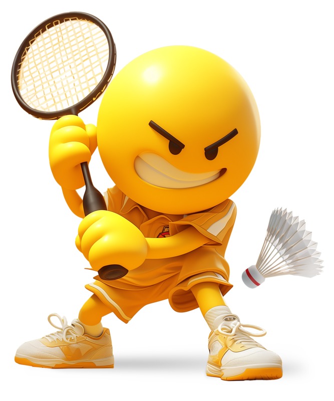 badminton player clipart