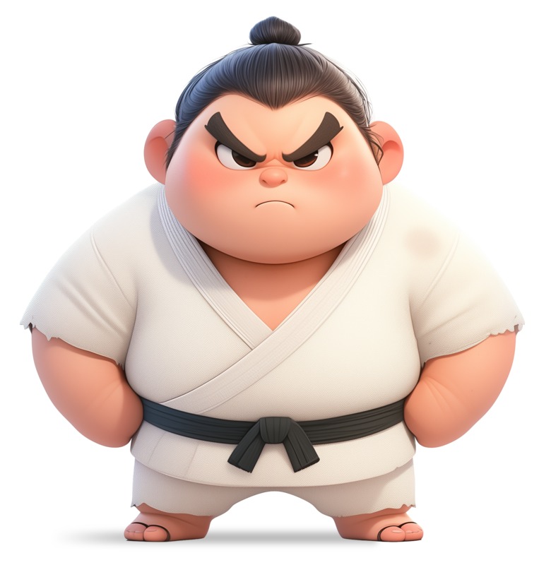 Sumo Wrestler Great PowerPoint ClipArt for Presentations PresenterMedia