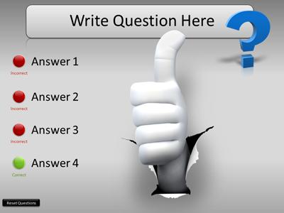Question And Answer Tool Kit A Powerpoint Template From Presentermedia Com
