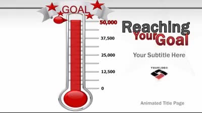 Reaching Your Goal A Powerpoint Template From Presentermedia Com