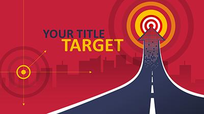 Target Goal A Powerpoint Template From Presentermedia Com