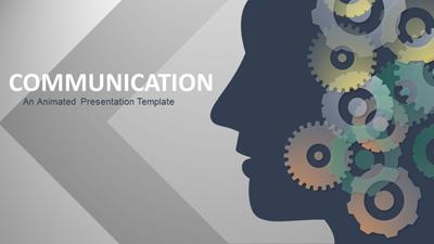 communication powerpoint template