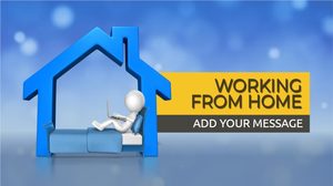 ID# 23438 - work-from-home - SlideClip