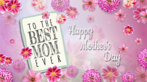 ID# 23449 - mothers-day-flowers - SlideClip