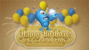 ID# 23561 - birthday-monster - SlideClip