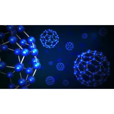 Molecule Structures Rotating | Video Background for PowerPoint -  