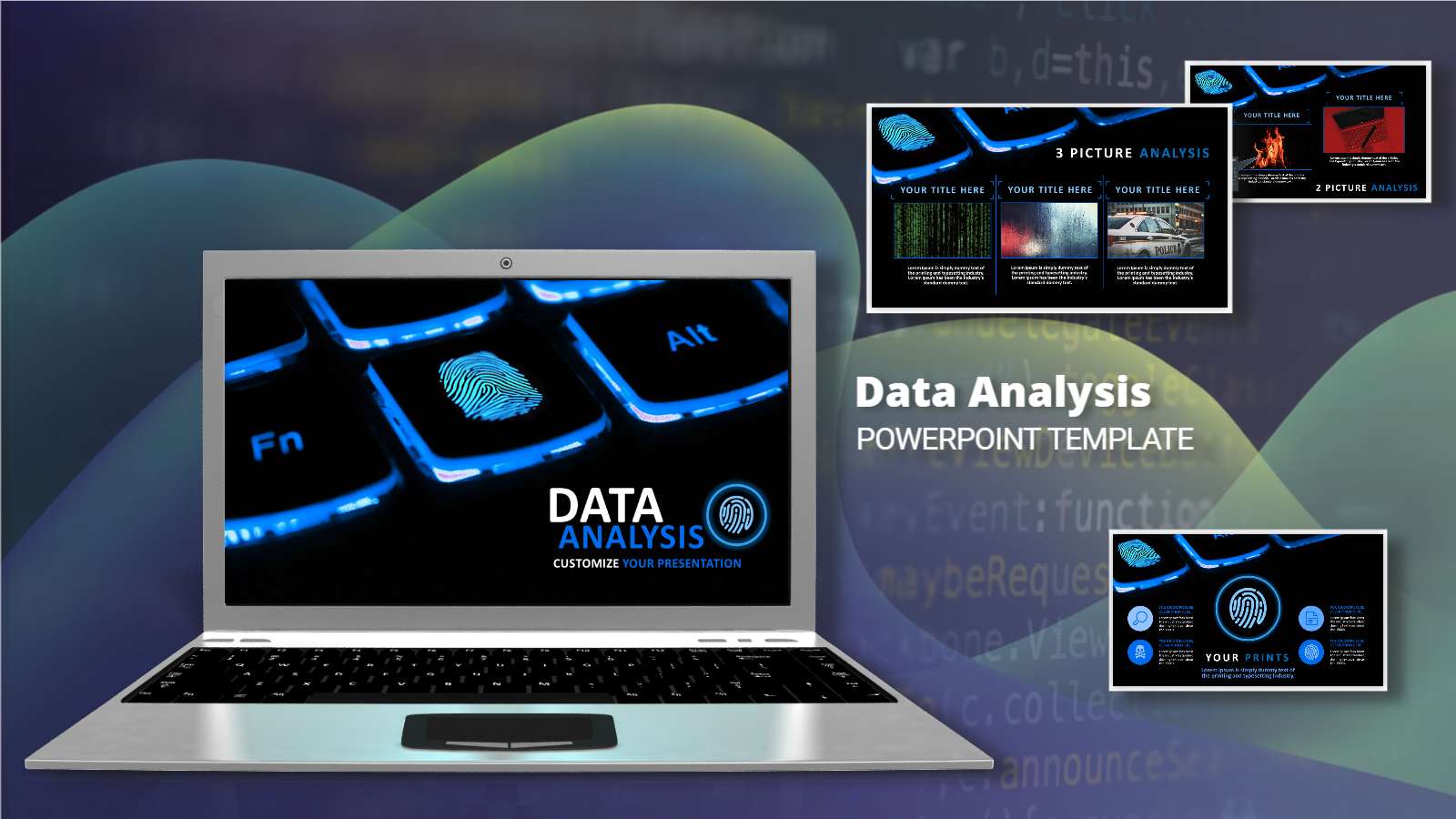 Data Analysis PowerPoint Theme | A PowerPoint Template from ...