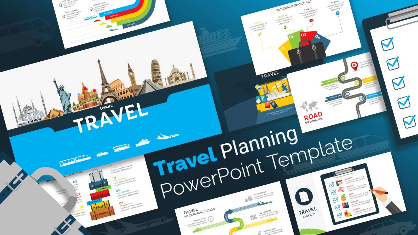 travel plan presentation template
