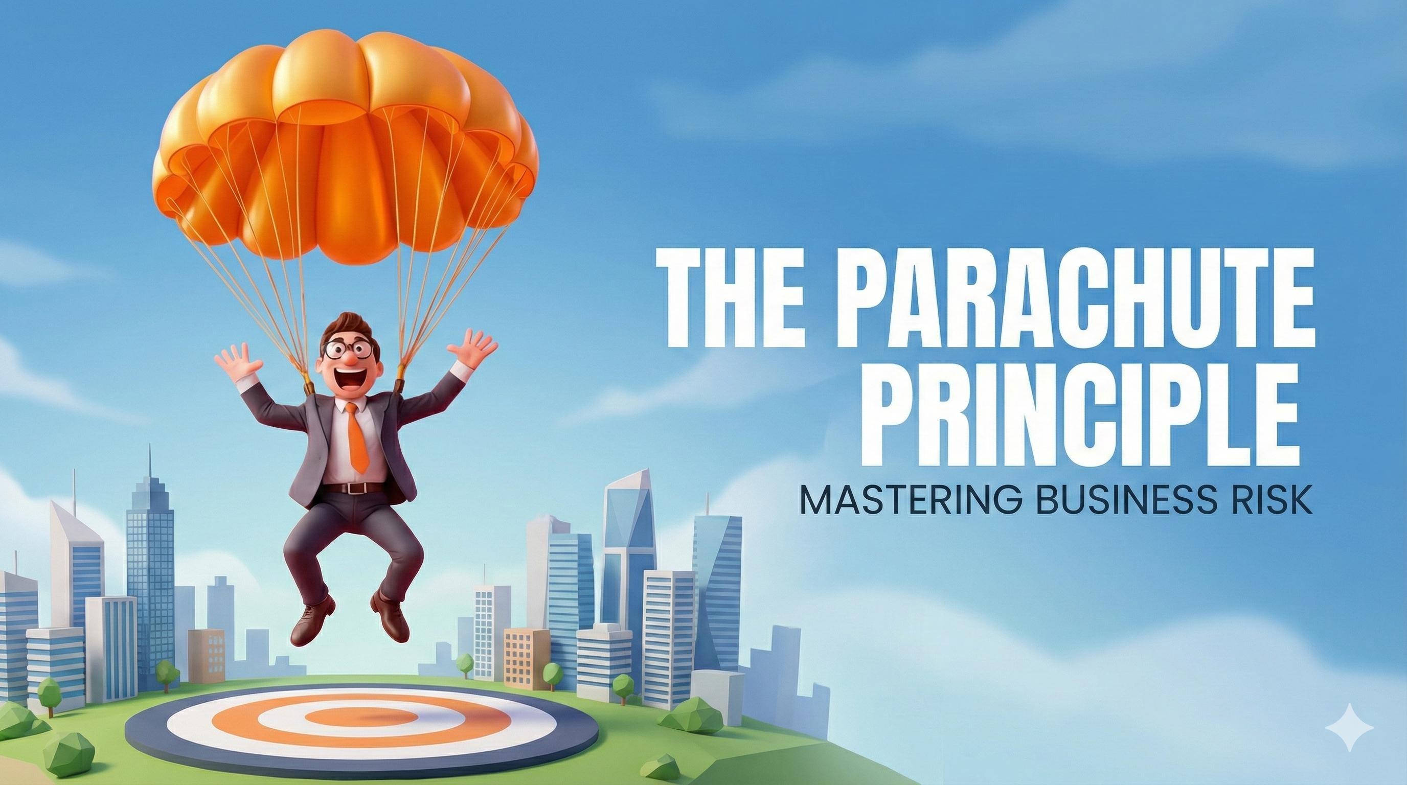 This is a hero image preview of blog The Parachute Principle: Mastering Business Risk in 2026.